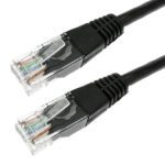 Cable de red 1.8 metros cat 5e color Negro AOC