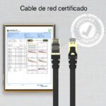 Cable de Red SSTP Lan Cat 7 de 2 metros - Imagen 3