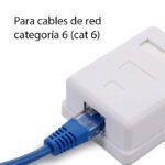 Rosetas cat 6 con módulo x 10 unidades - Imagen 6