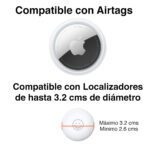 Funda Airtag protector llavero colgante mascotas - Imagen 4