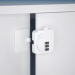 Cerradura adhesiva mueble puerta clave - Imagen 6