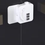 Cerradura adhesiva mueble puerta clave - Imagen 3