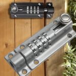 Pestillo con clave puerta picaporte muebles - Imagen 3