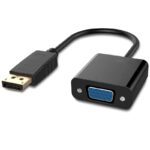 Adaptador DisplayPort macho a VGA hembra