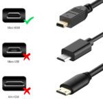 Cable Micro HDMI a HDMI 1.5 metros - Imagen 3