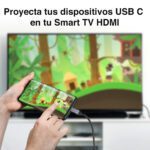 Cable USB C a HDMI Unitek 1.8 metros 4K 60HZ - Imagen 5