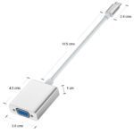 Adaptador USB C a VGA Macbook Retina Touch Bar - Imagen 3