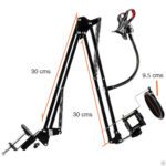 Brazo micrófono Hyperx Quadcast Solocast - Imagen 8