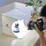 Mini Estudio fotográfico portátil 22 cms Led USB - Imagen 5