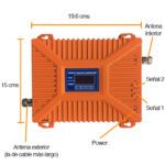Repetidor GSM amplificador señal 3G celular antena - Imagen 4