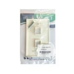 Faceplate Doble RJ45 Tapa frontal cable red 2 puertos - Imagen 3