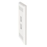 Faceplate Doble Panduit tapa frontal Keystone RJ45 - Imagen 4