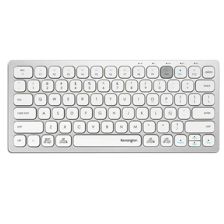 teclado inalambrico blanco