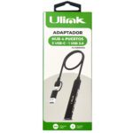 Hub USB C a USB C 3 puertos + USB 3.0 - Imagen 6