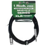 Cable de audio XLR a plug 6.3 mono 3 metros - Imagen 2