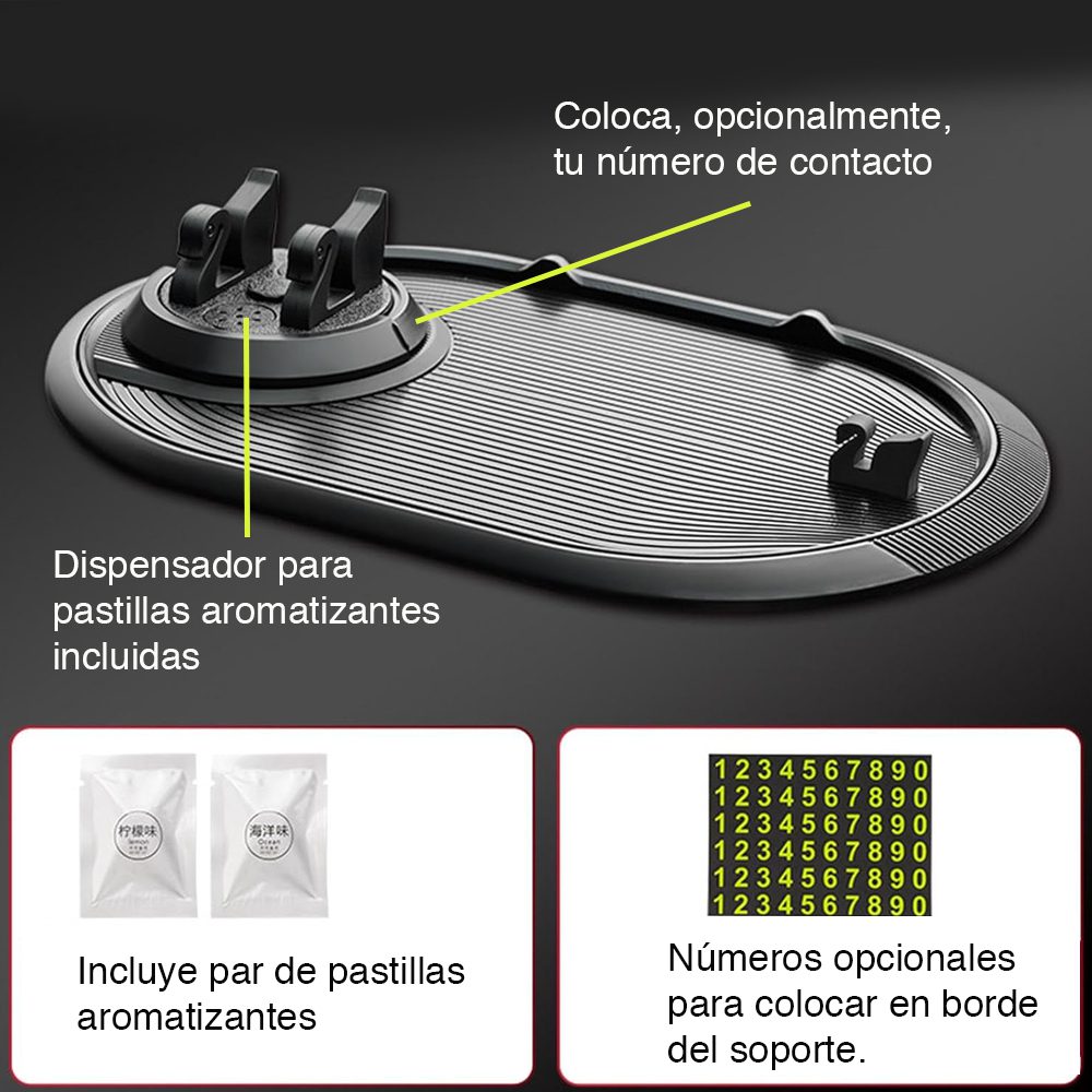 Soporte Antideslizante Celular Para Auto lentes - Imagen 3
