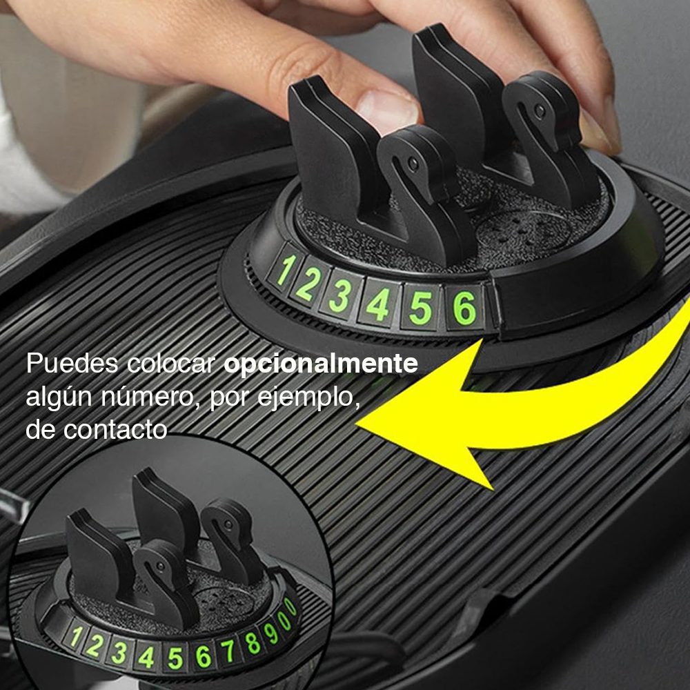 Soporte Antideslizante Celular Para Auto lentes - Imagen 5