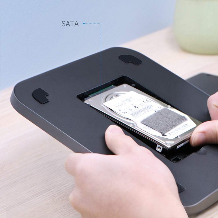 Docking Station USB C Mac Mini cofre SSD Sata - Imagen 4