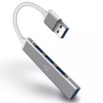Hub USB 3.0 de 4 puertos Macbook Notebook A-809 - Imagen 4