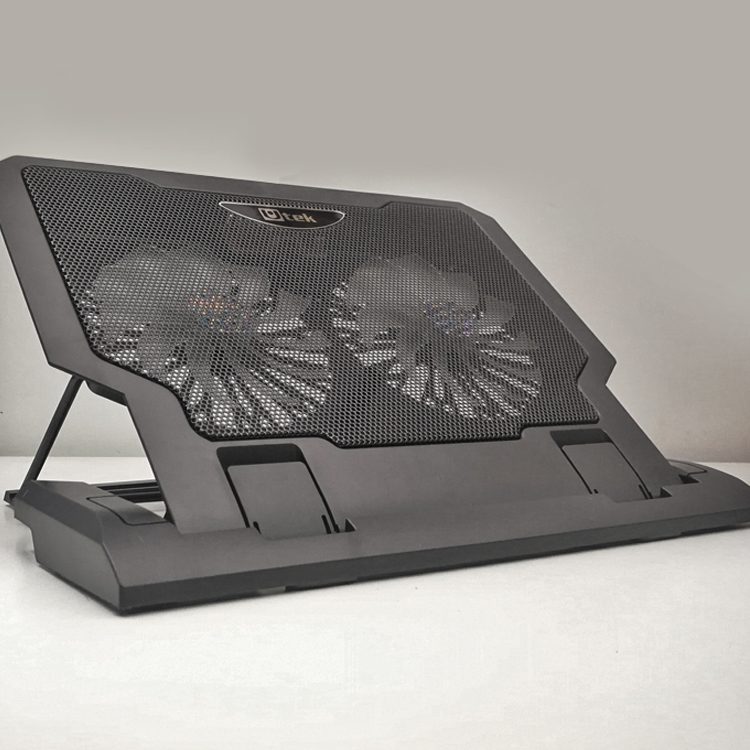 Base ventilador notebook 2 ventiladores ajustable Utek - Imagen 7