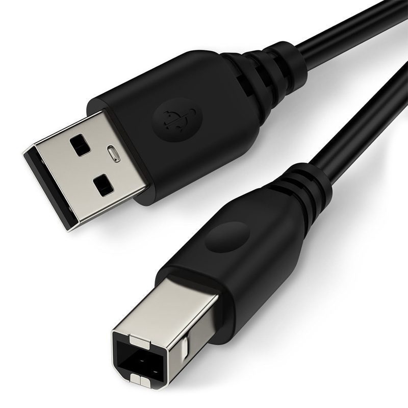 Cable USB 2.0 a Plug-B impresora 1.5 metros - Imagen 1