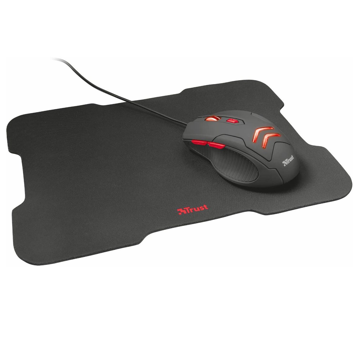 Kit Mousepad y Mouse Trust Gaming Ziva - Imagen 1