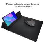 Mouse Pad cuadrado con soporte celular y lapicero NW-MPS01 - Imagen 5