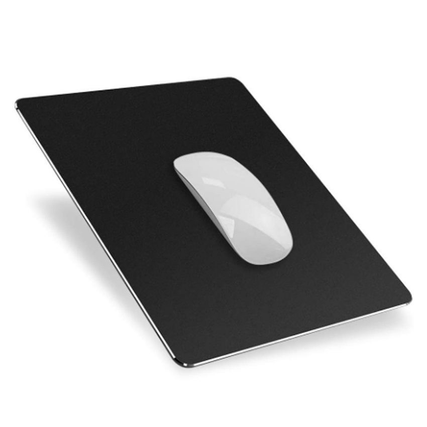 Mouse Pad Reversible Aluminio y Cuero PU - Imagen 2