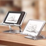 Mesa Notebook soporte libros lectura aluminio - Imagen 7