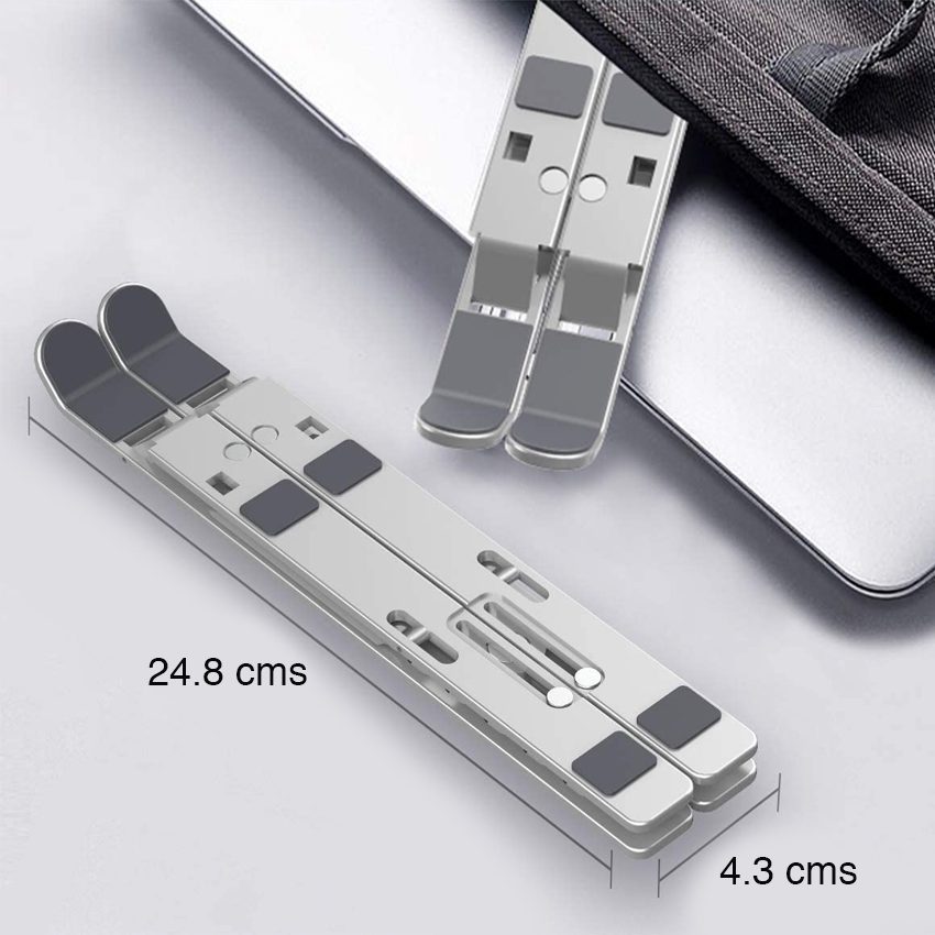 Soporte Plegable Notebook y Mac Aluminio 14" NW-A11 - Imagen 2