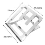 Soporte Notebook Macbook 15.4" Aluminio Plegable NW-A15 - Imagen 2