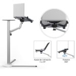 Atril para Notebook Stand Tablet Smartphone aluminio 105 cms - Imagen 2