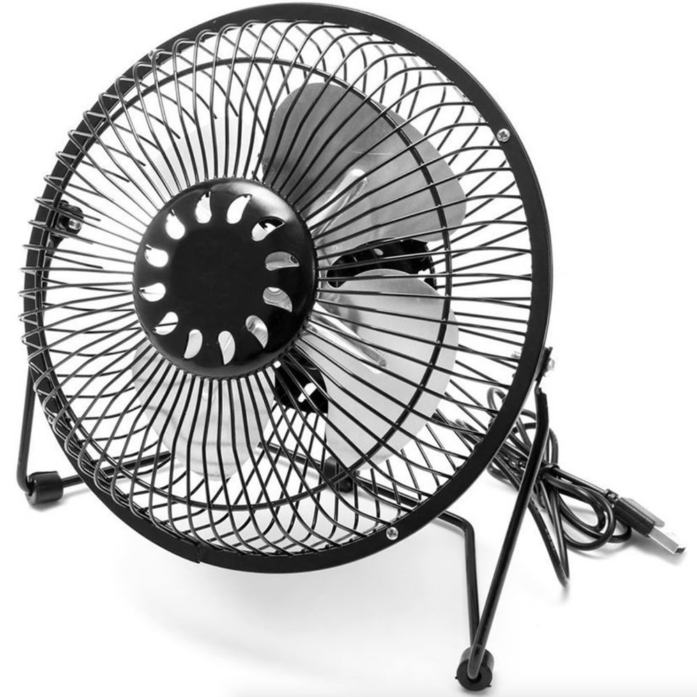 Ventilador USB Escritorio XL 19 cms metálico - Imagen 1