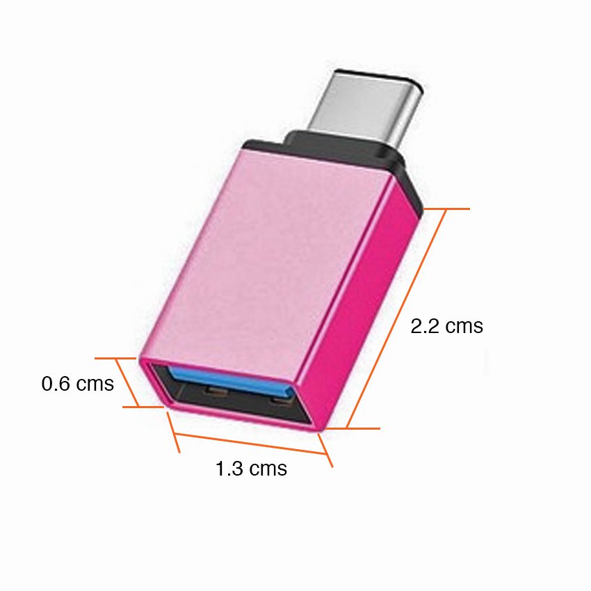 Adaptador USB tipo C a USB 3.0 OTG Celular Notebook - Imagen 3