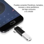 Adaptador OTG USB C Micro USB y Lightning a USB 3.0 - Imagen 3