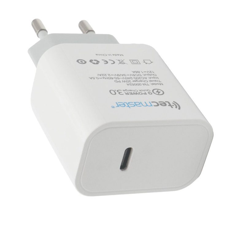 Cargador USB C con cable USB C 20W Certificación SEC iPhone Samsung - Imagen 4