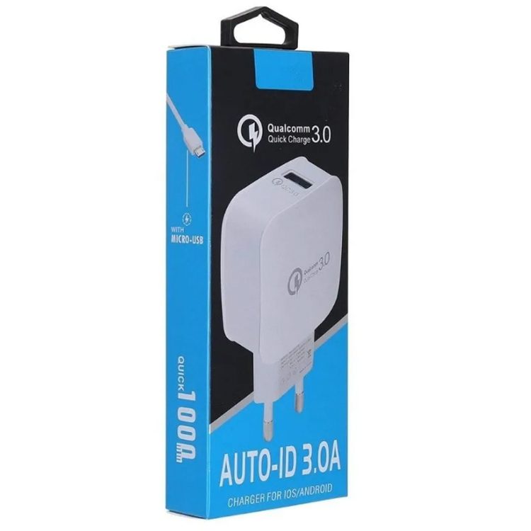 Cargador USB C con cable Carga Rápida MJ-A03 - Imagen 2