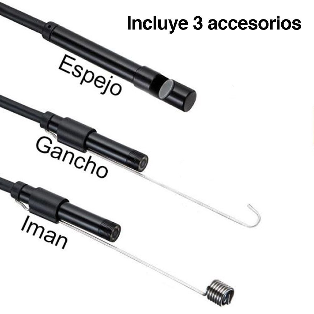 Cámara endoscópica USB C Celular endoscopio 5 metros - Imagen 3