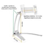 Soporte iPad Tablet Celular Pared Escritorio NW-M10 - Imagen 7