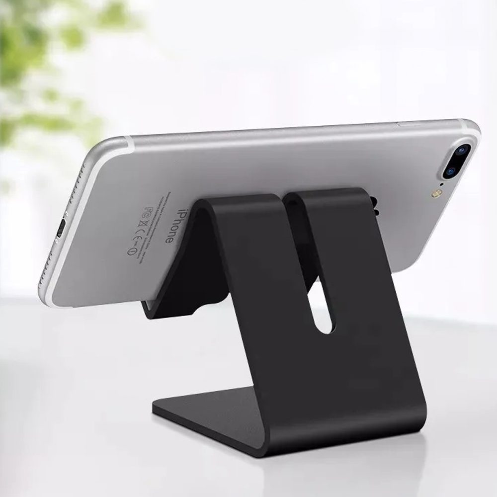 Soporte celular base de escritorio aluminio - Imagen 3