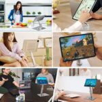 Soporte iPad Pro Air aluminio giratorio ajustable - Imagen 4