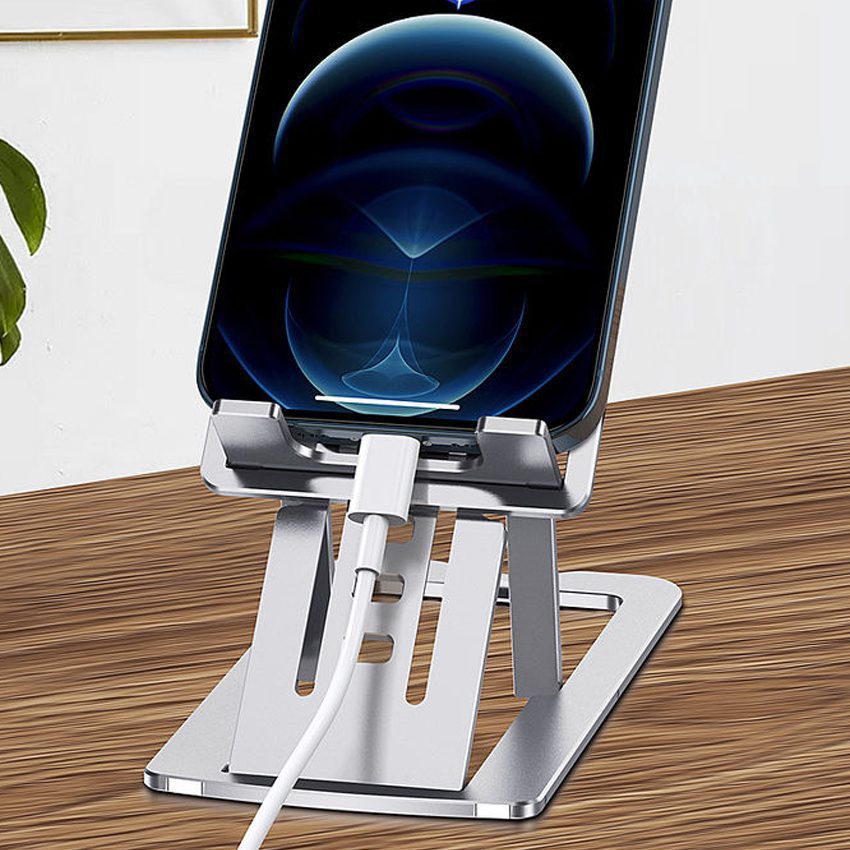 Soporte celular iPhone Aluminio Ajustable NW-S3 - Imagen 4