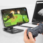 Soporte celular escritorio ajustable plegable - Imagen 9