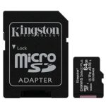Tarjeta Micro SD 64GB Clase 10 Kingston 100Mbs - Imagen 2