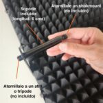 Panel acústico Micrófono 5 paneles aislamiento - Imagen 5