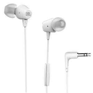 Audífonos manos libres JBL C50HI in-ear Blancos