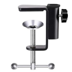 Prensa abrazadera para atril borde escritorio mesa