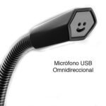 Micrófono USB Cuello Ganso Led RGB Xtech - Imagen 5