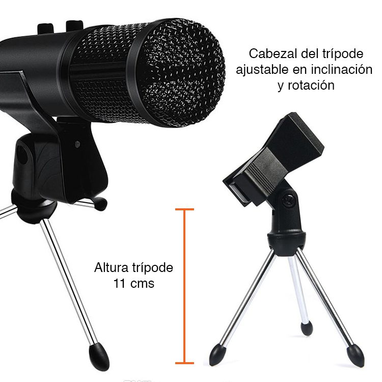 Micrófono de Condensador USB Windows Macbook - Imagen 4