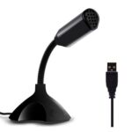 Micrófono USB para PC Notebook Escritorio flexible - Imagen 3